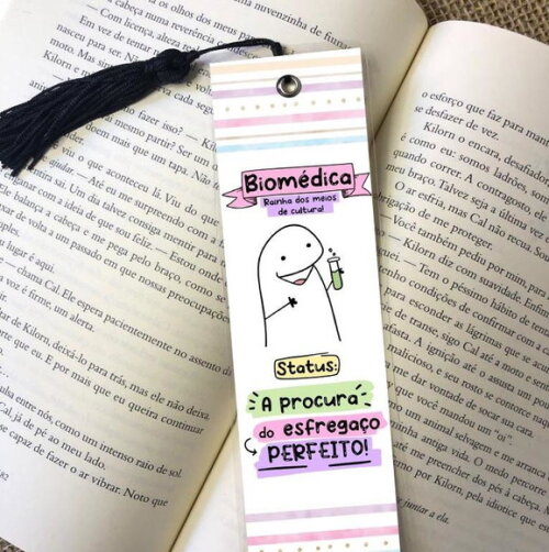 Marca Pagina Plastificado Biomédica