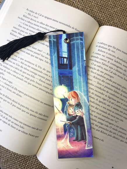 Marca Pagina Plastificado Harry Potter