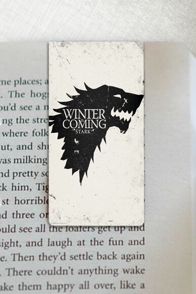 marcador de pagina game of thrones