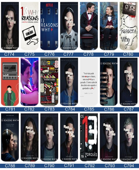 Marcador Magnetico 13 Reasons Why