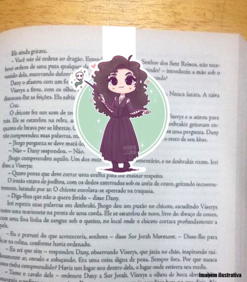 Marcador Magnetico Bellatrix Lestrange