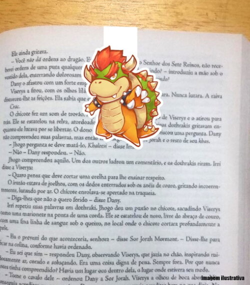 Marcador Magnetico Bowser