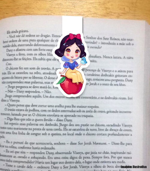 Marcador Magnetico Branca de Neve (m2)