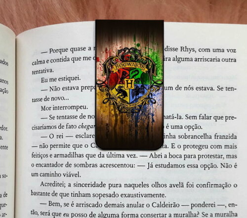 Marcador Magnetico Brasão Hogwarts