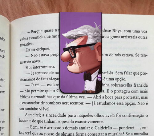 Marcador Magnetico Carl - Up Altas Aventuras
