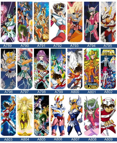 Marcador Magnetico Cavaleiros do Zodiaco