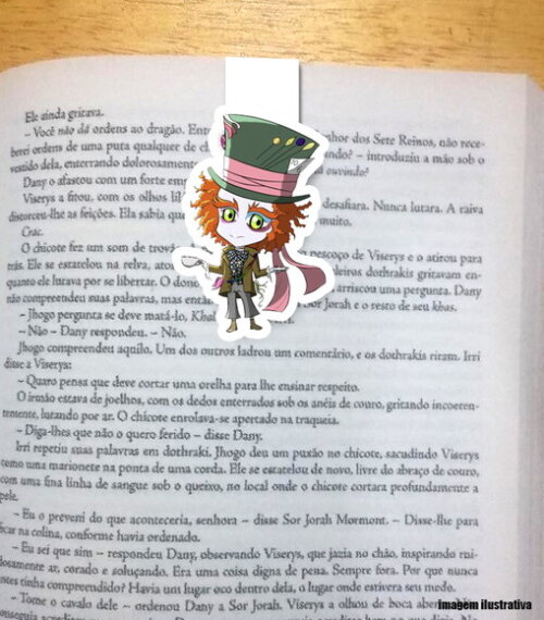 Marcador Magnetico Chapeleiro Maluco