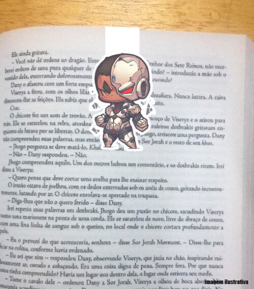 Marcador Magnetico Cyborg