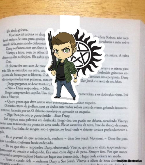 Marcador Magnetico Dean Winchester