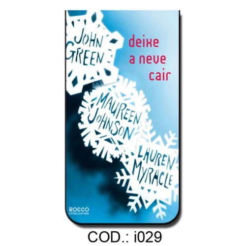 Marcador Magnetico Deixe a Neve Cair