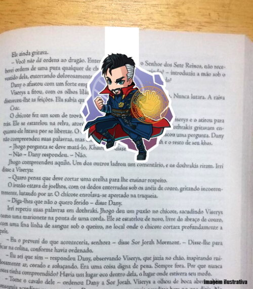 Marcador Magnetico Doutor Estranho