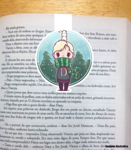 Marcador Magnetico Draco Malfoy