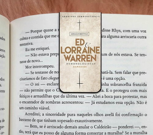 Marcador Magnetico Ed E Lorraine Warren