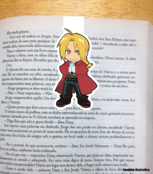 Marcador Magnetico Edward Elric