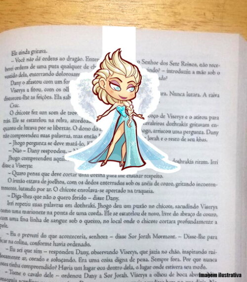 Marcador Magnetico Elsa Frozen