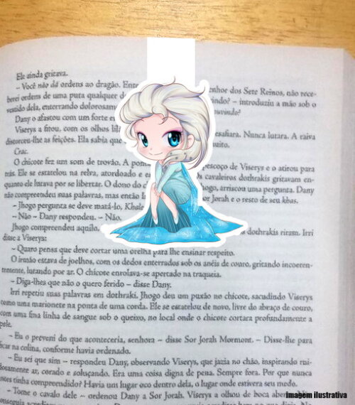 Marcador Magnetico Elsa Frozen (mod 2)