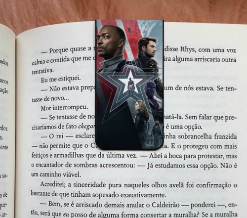 Marcador Magnetico Falcão E O Soldado Invernal
