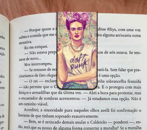 Marcador Magnetico Frida Kahlo