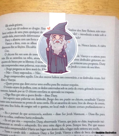 Marcador Magnetico Gandalf