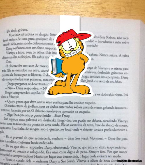 Marcador Magnetico Garfield