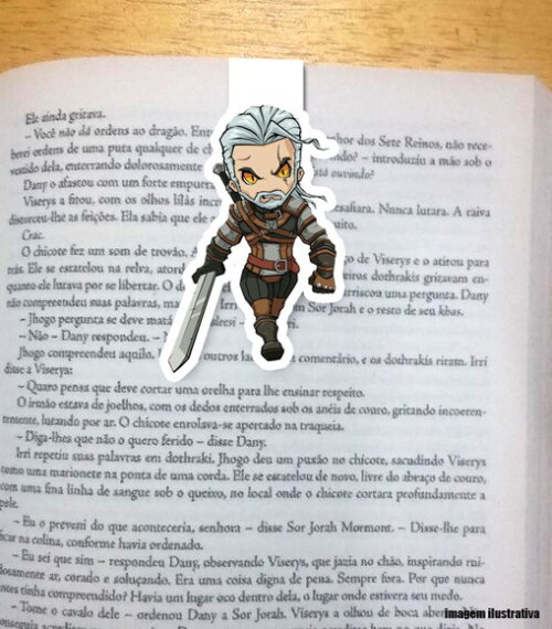 Marcador Magnetico Geralt