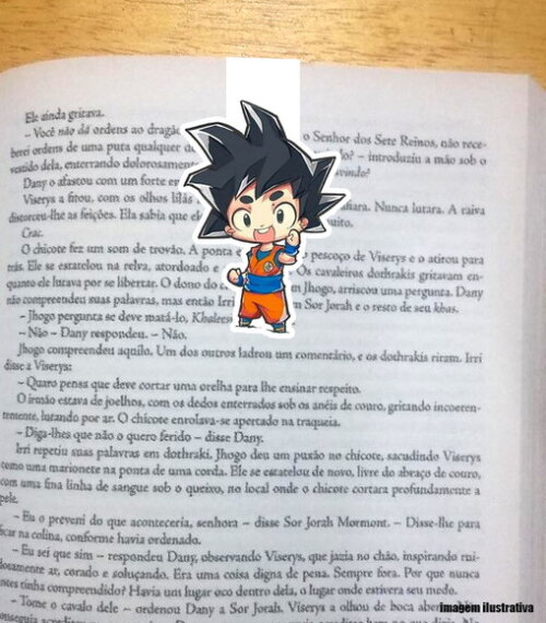 Marcador Magnetico Goku