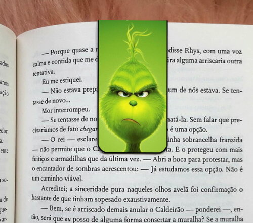 Marcador Magnetico Grinch