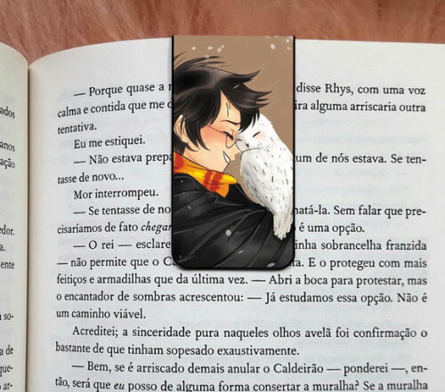 Marcador Magnetico Harry E Edwiges