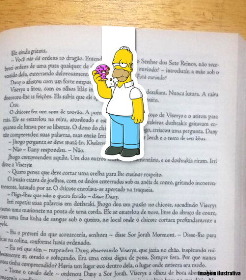 Marcador Magnetico Homer Simpson