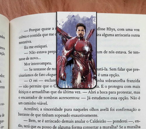 Marcador Magnetico Homem De Ferro