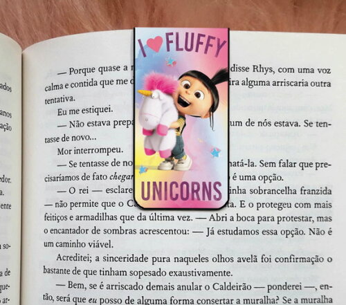 Marcador Magnetico I Love Fluffy Unicorns