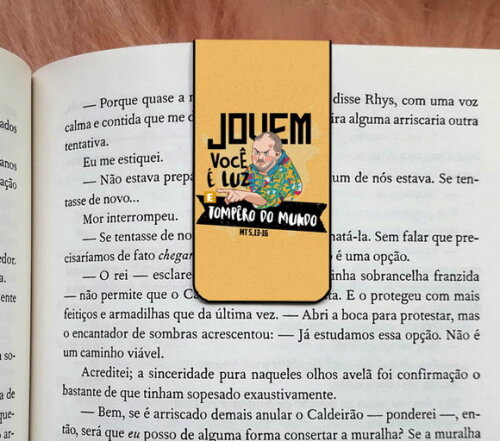 Marcador Magnético Jovem Você É Sal da Terra
