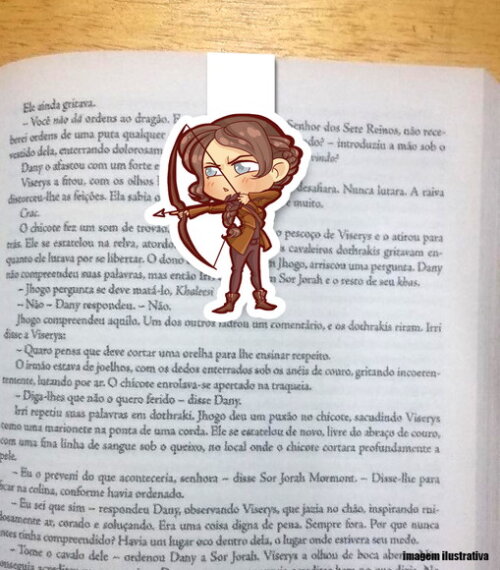Marcador Magnetico Katniss