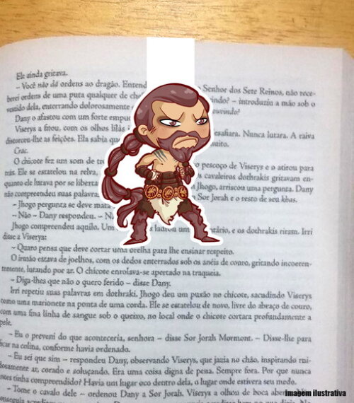 Marcador Magnetico Khal Drogo