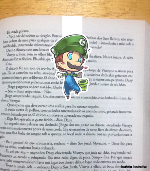 Marcador Magnetico Luigi