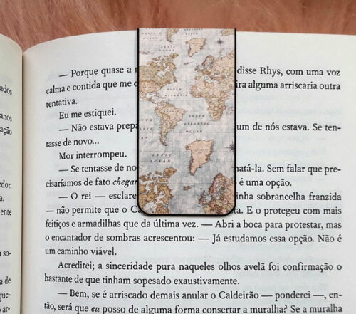Marcador Magnetico Mapa Mundi