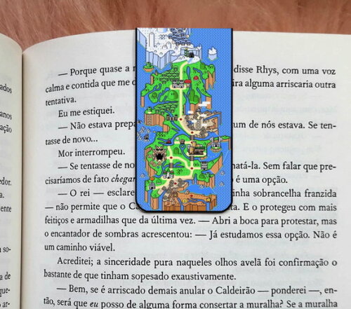 Marcador Magnetico Mapa Super Mario