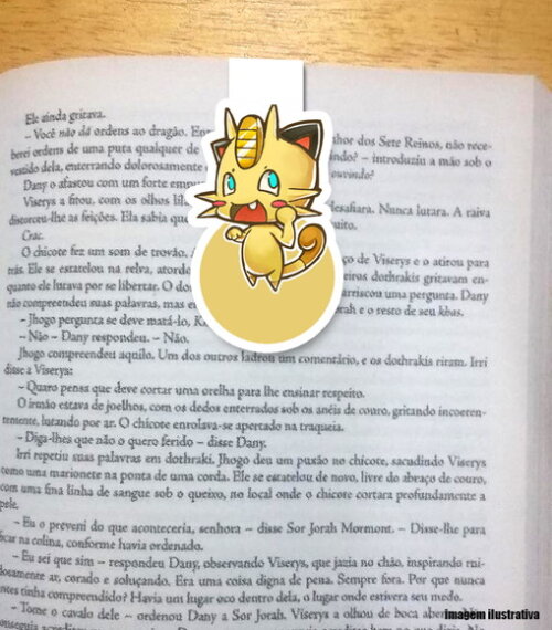 Marcador Magnetico Meowth (m2)