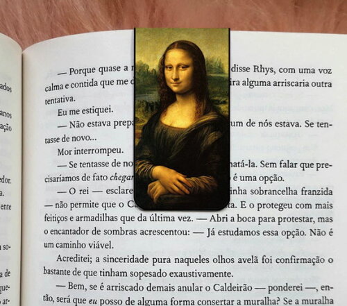 Marcador Magnetico Mona Lisa