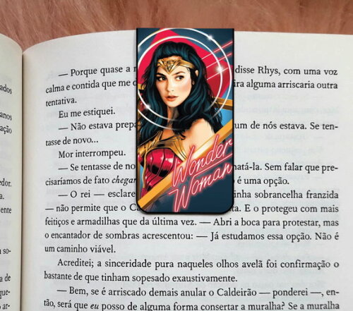 Marcador Magnetico Mulher Maravilha