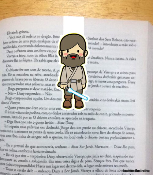 Marcador Magnetico Obi Wan