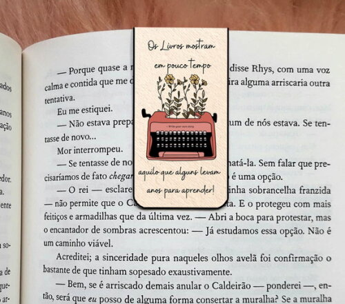 Marcador Magnetico os Livros Mostram