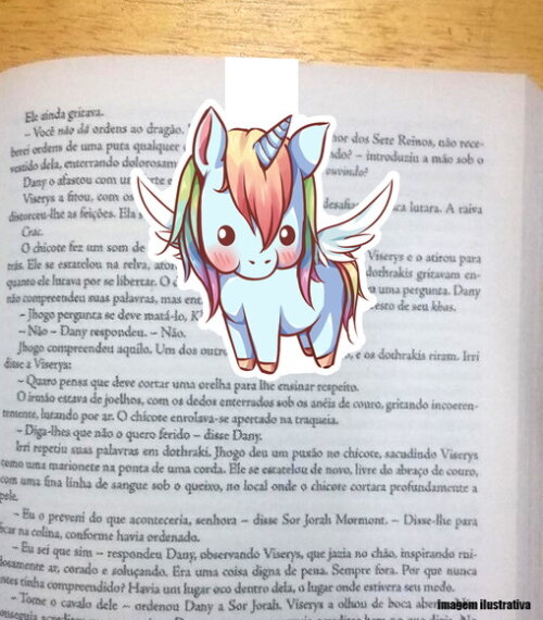 Marcador Magnetico Pegasus Kawaii
