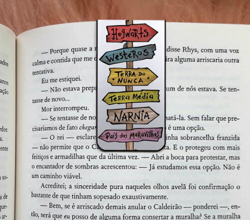 Marcador Magnetico Placa Literaria