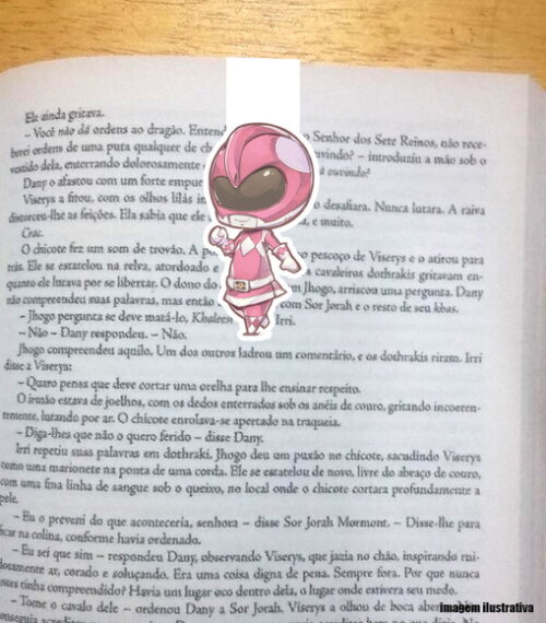 Marcador Magnetico Ranger Rosa