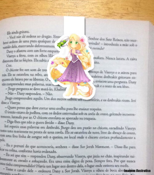 Marcador Magnetico Rapunzel
