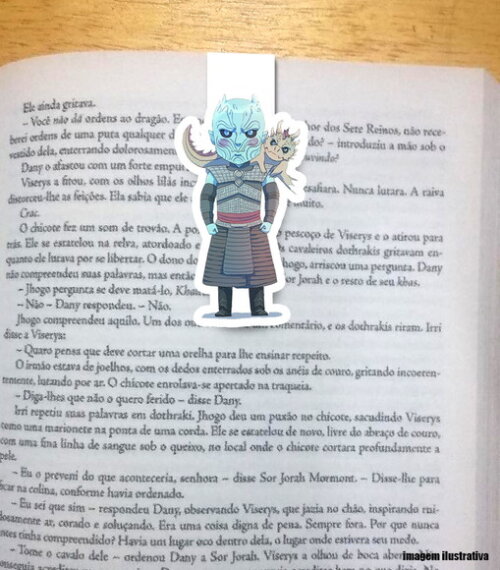 Marcador Magnetico Rei da Noite