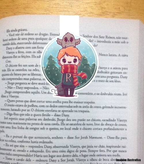 Marcador Magnetico Roni Weasley