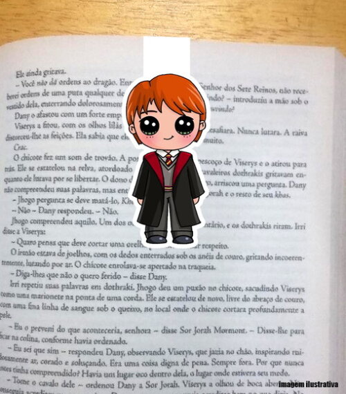 Marcador Magnetico Roni Weasley