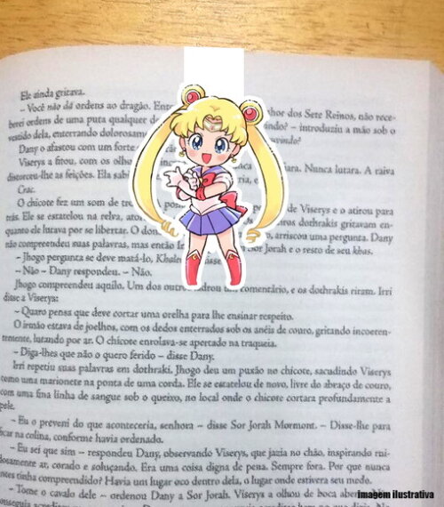 Marcador Magnetico Sailor Moon